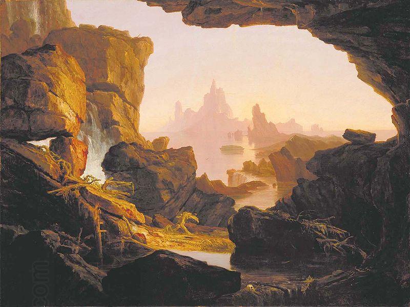 Thomas Cole The Subsiding of the Waters of the Deluge China oil painting art